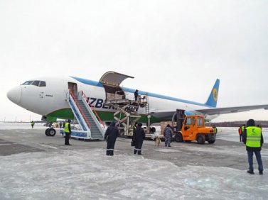 В Воронеж прибыл первый грузовой авиарейс