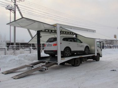 Всеволожский Крановый Завод представил новый эвакуатор с фургоном «Моноплан»